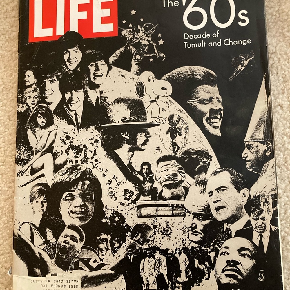 2 Original 1969 Life Magazines 1 JFK Reprint